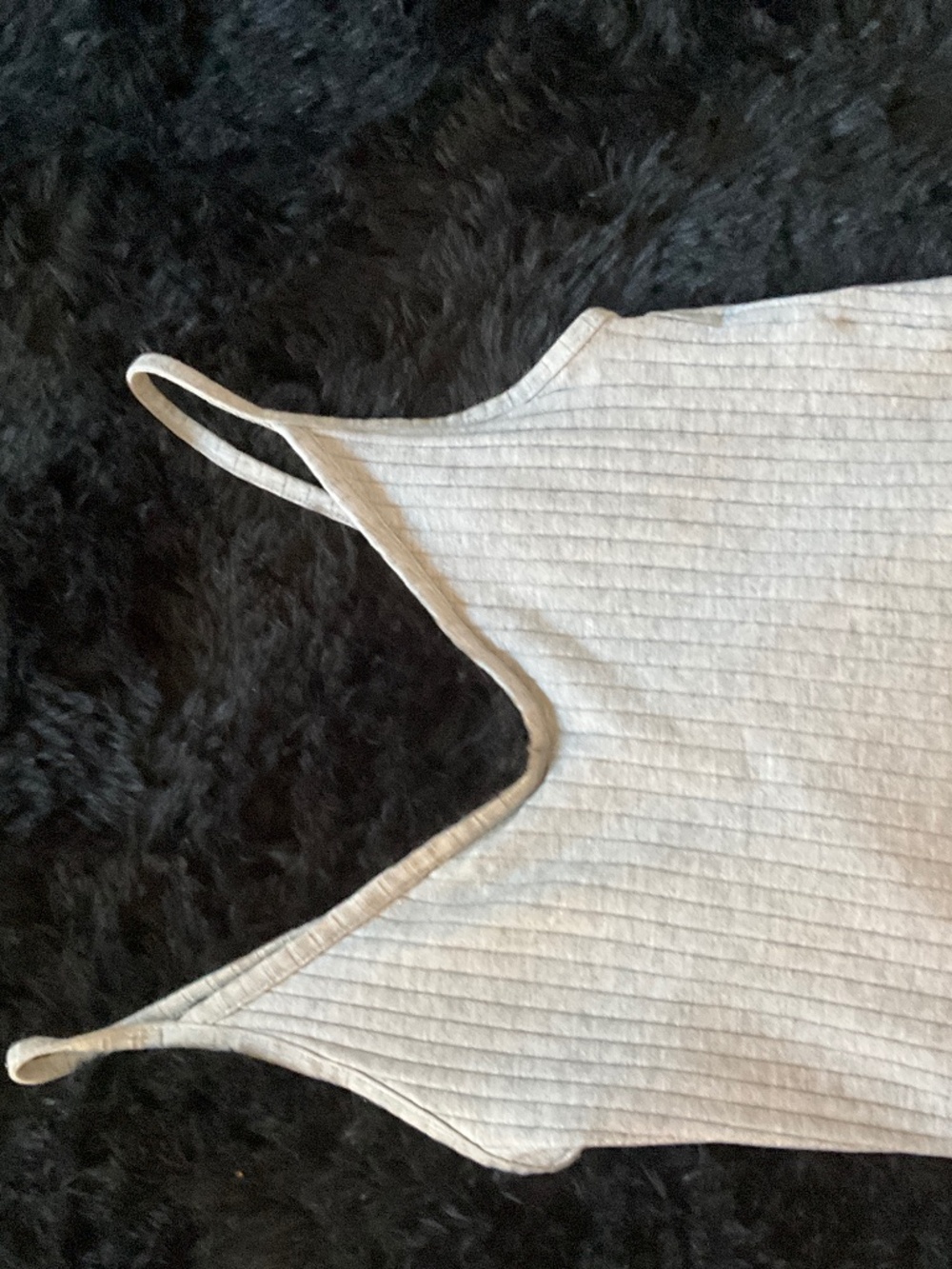 H&M Women’s Grey Tank Top (Cropped)